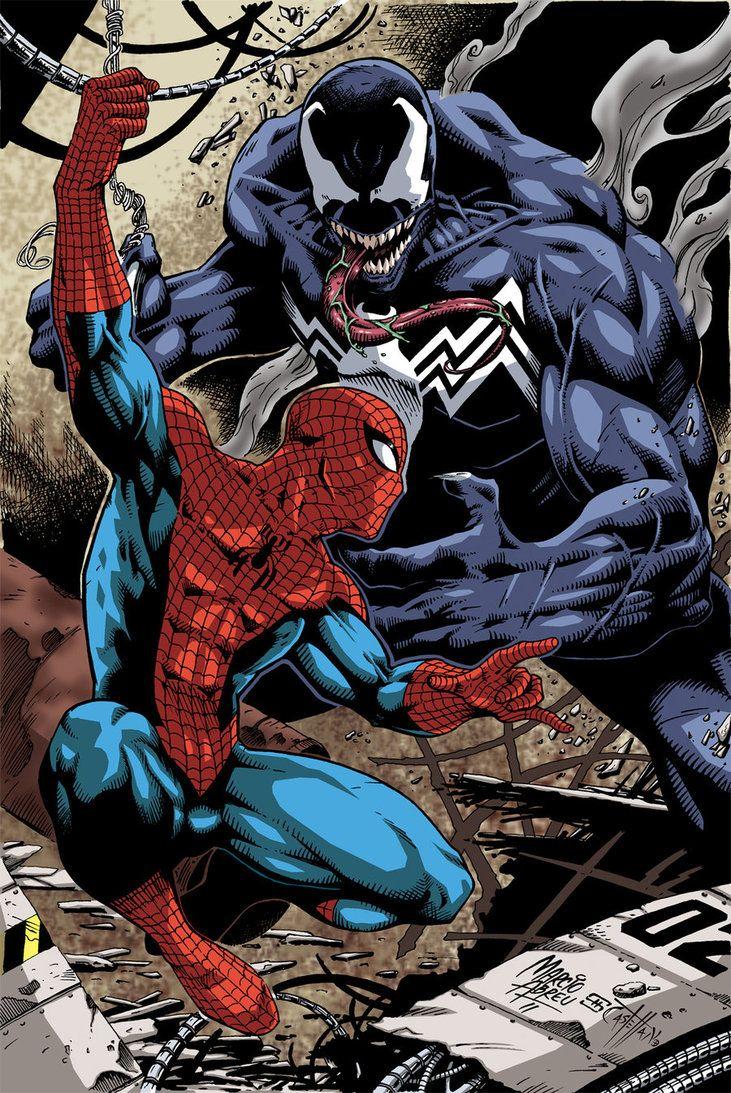 Spiderman Vs Venom Background