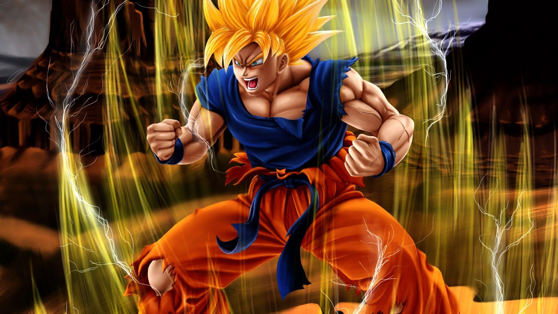Wallpaper Goku Super Saiyan HD