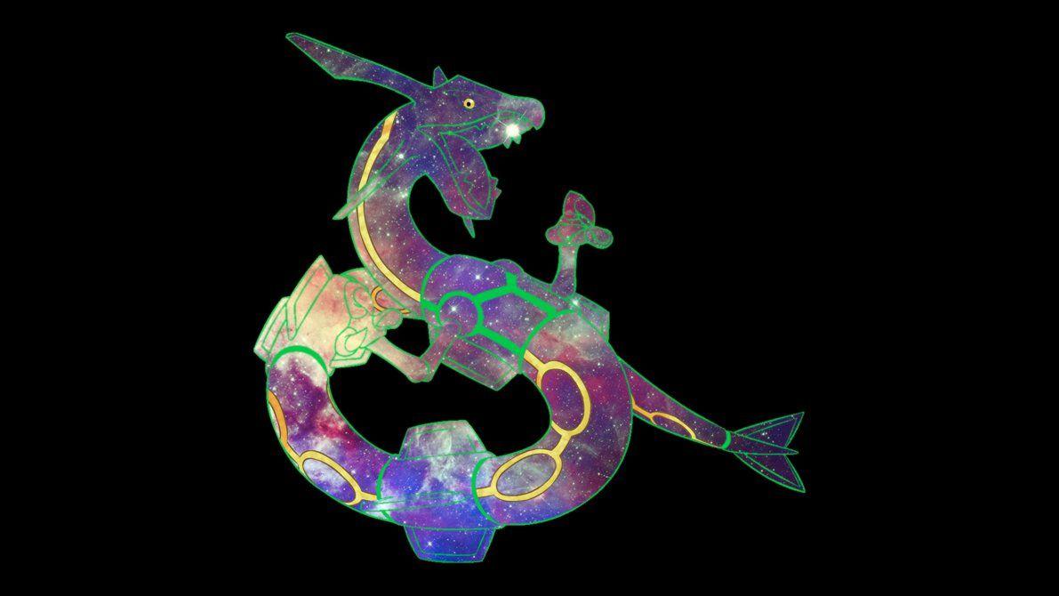 Space Rayquaza Wallpaper