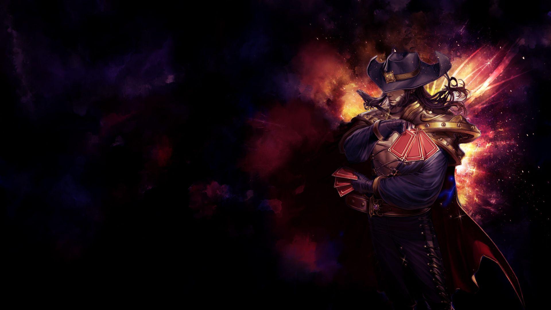 twisted fate wallpaper 1920x1080