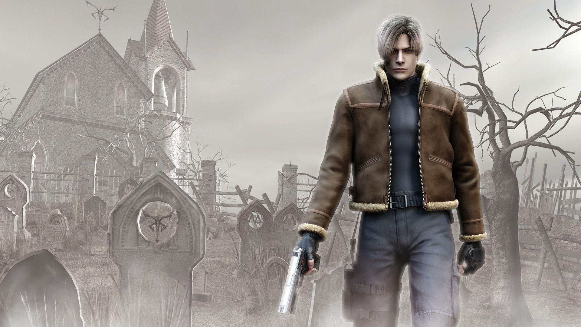 Leon Resident Evil 4 Game Wallpaper