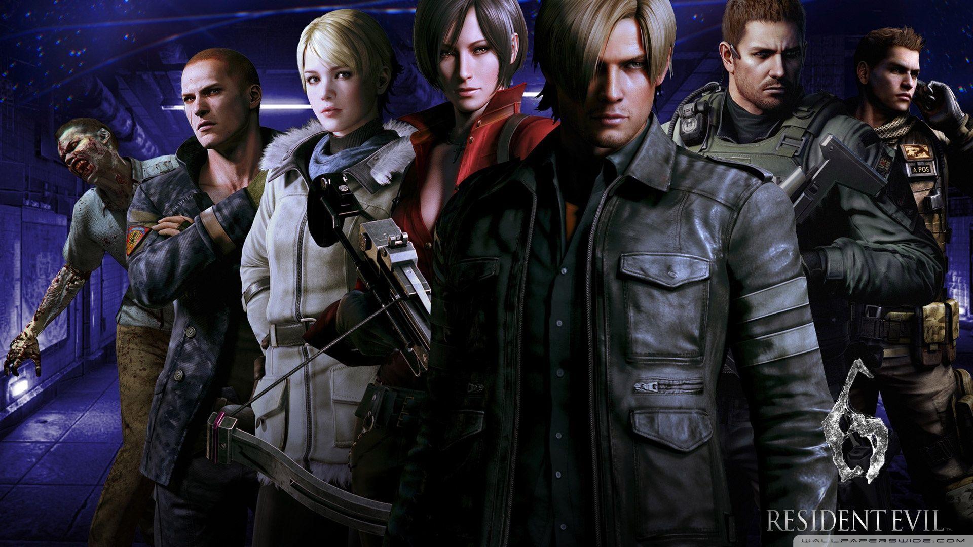 Resident Evil 6 Characters HD desktop wallpaper, High Definition