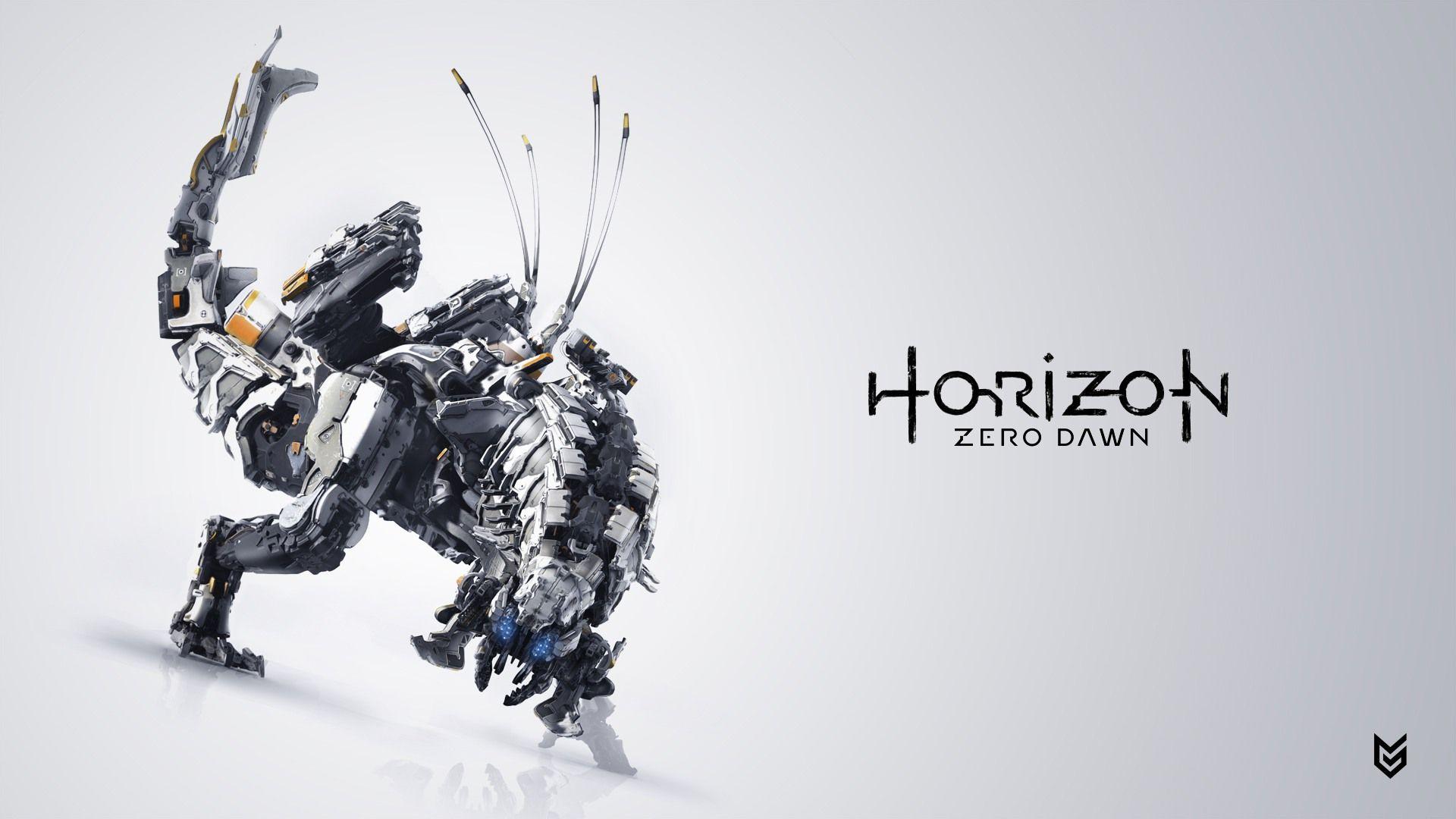 Horizon Zero Dawn Thunderjaw Mecha Wallpaper