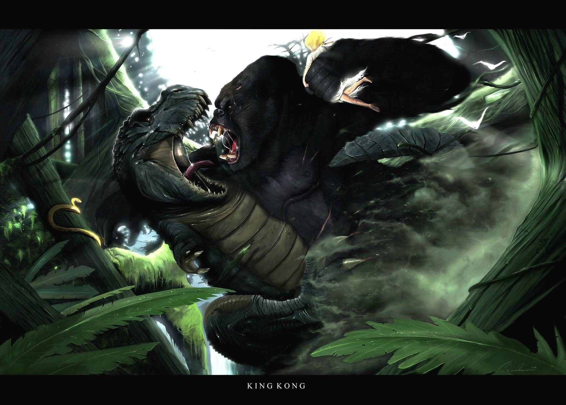 King Kong (2005) Wallpaper and Background Imagex1288