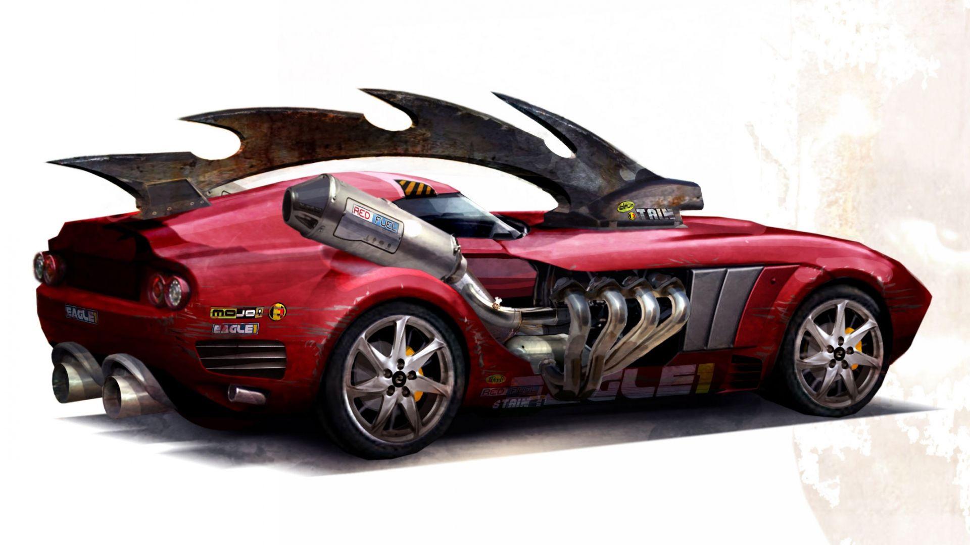 Full HD Wallpaper carmageddon reincarnation sport car, Desktop