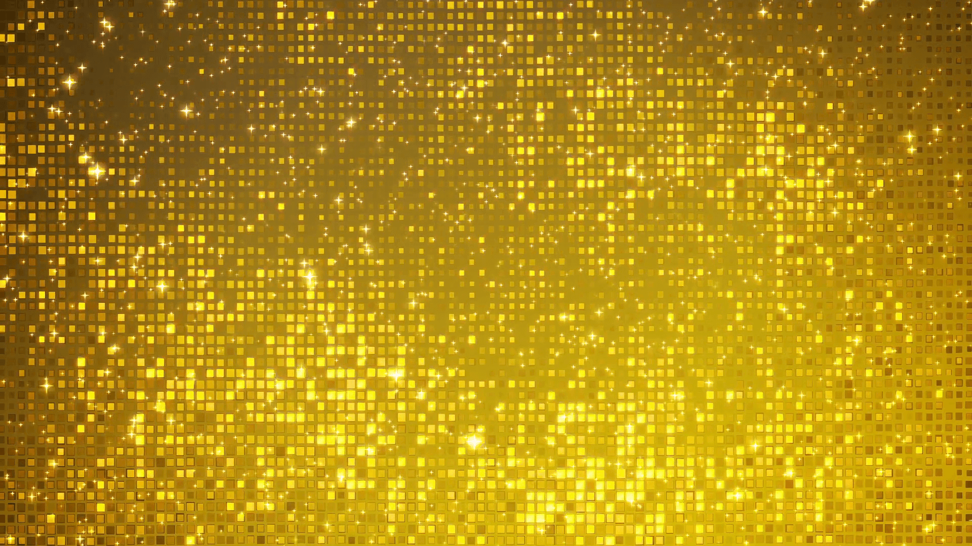 Golden background and sparkles Motion Background