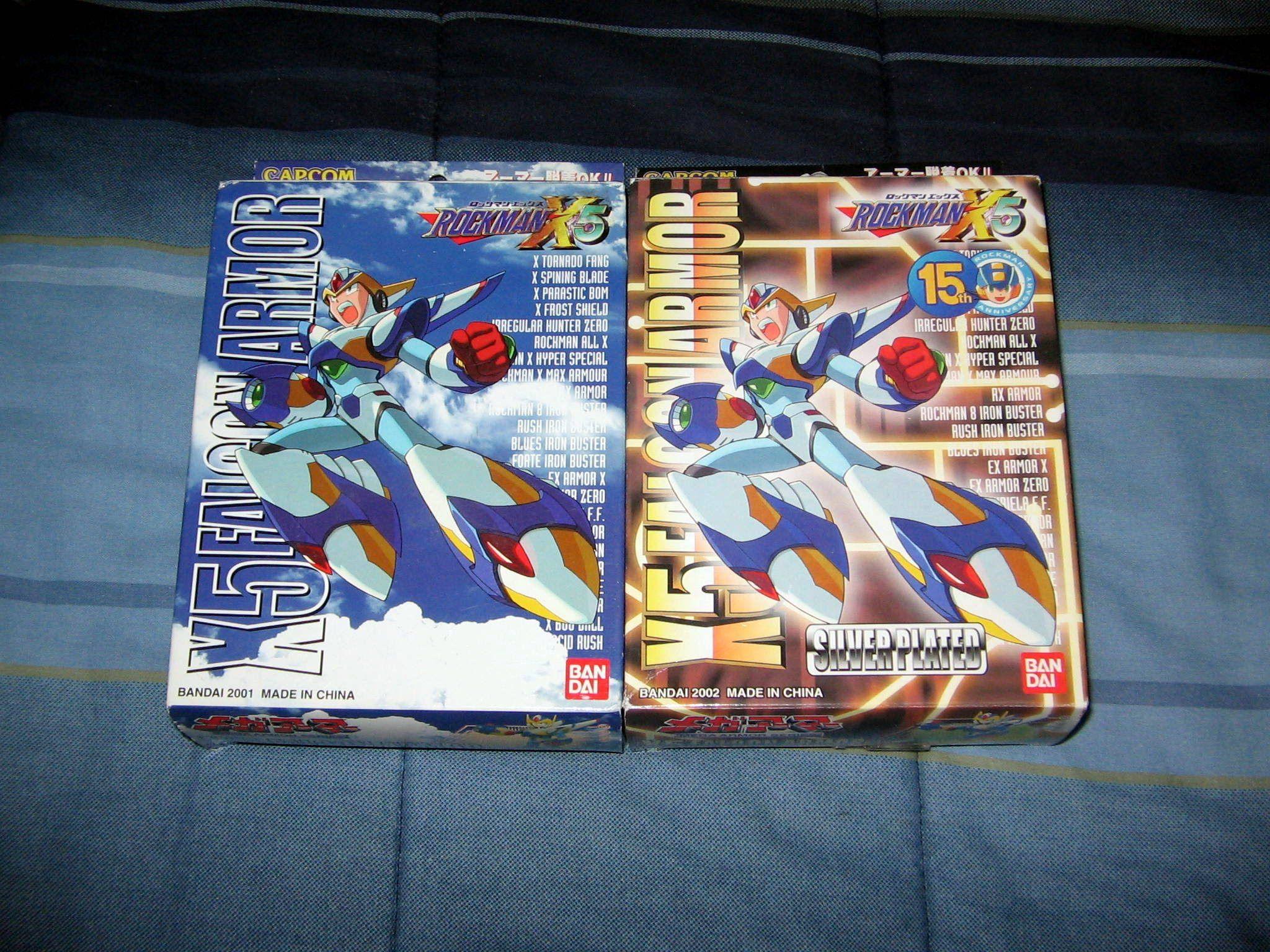 Review: Rockman X Megaman X Model Kits X5 Falcon Armor Regular