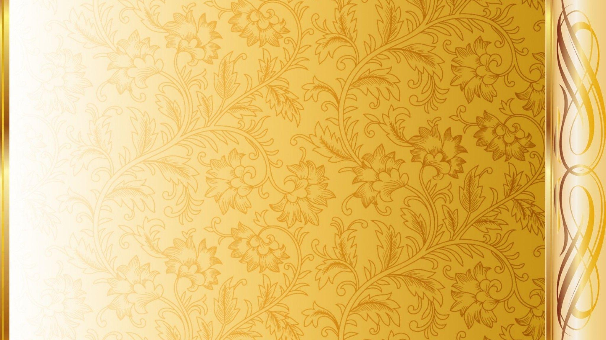 Golden Wallpaper HD
