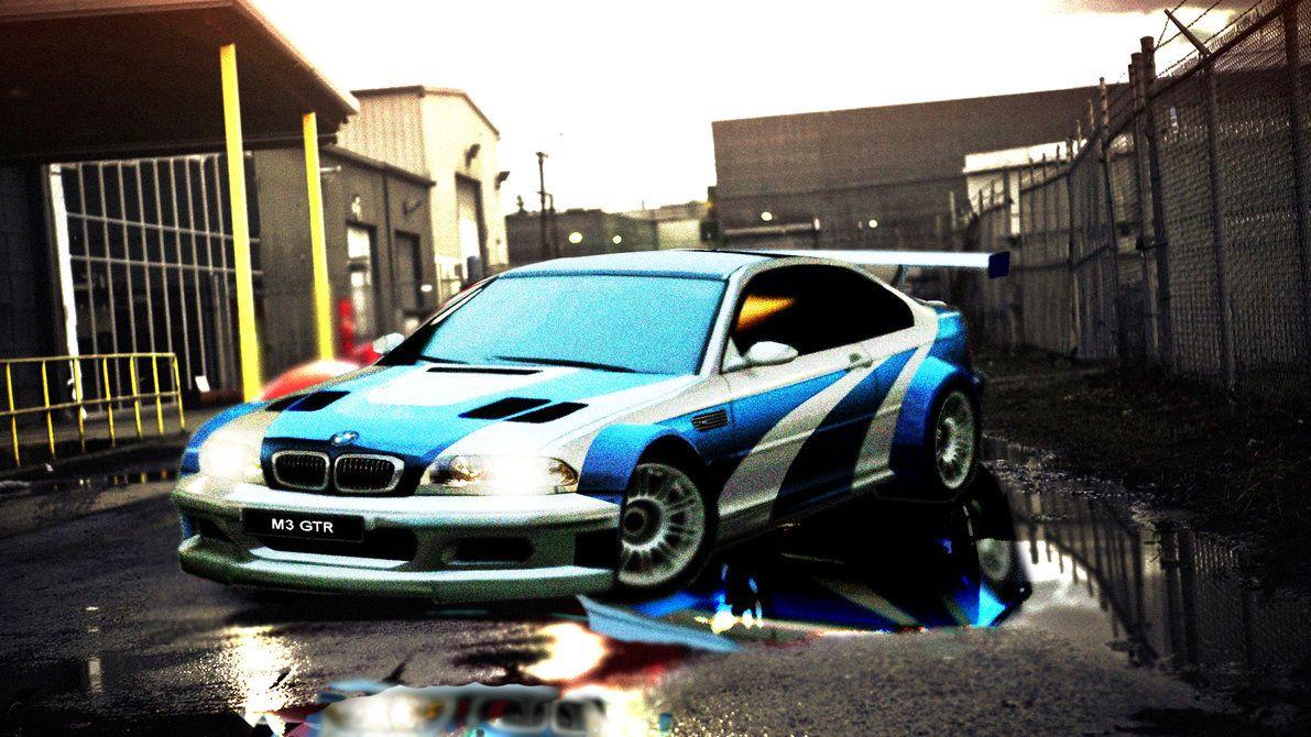 Bmw M3 GTR NFS Most Wanted Wallpaper HD