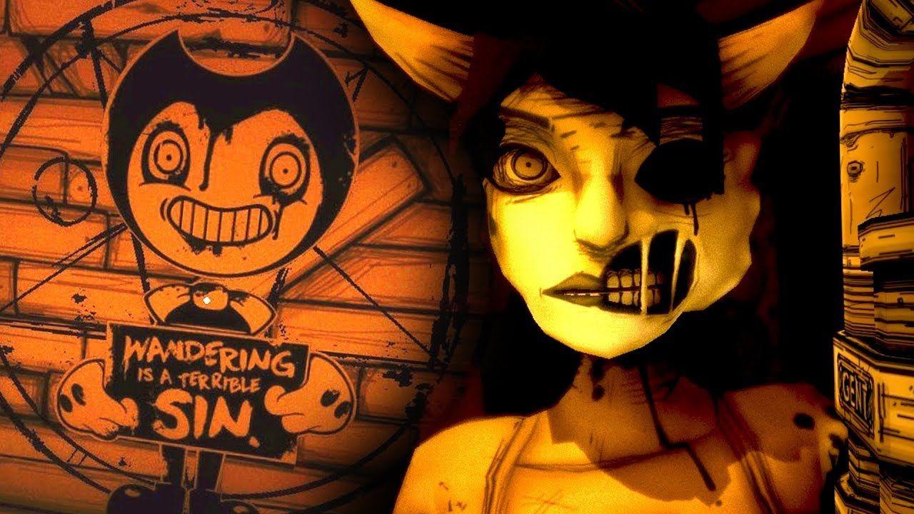 ALICE ANGEL UP CLOSE + NEW SECRET ROOM. Bendy And The Ink Machine