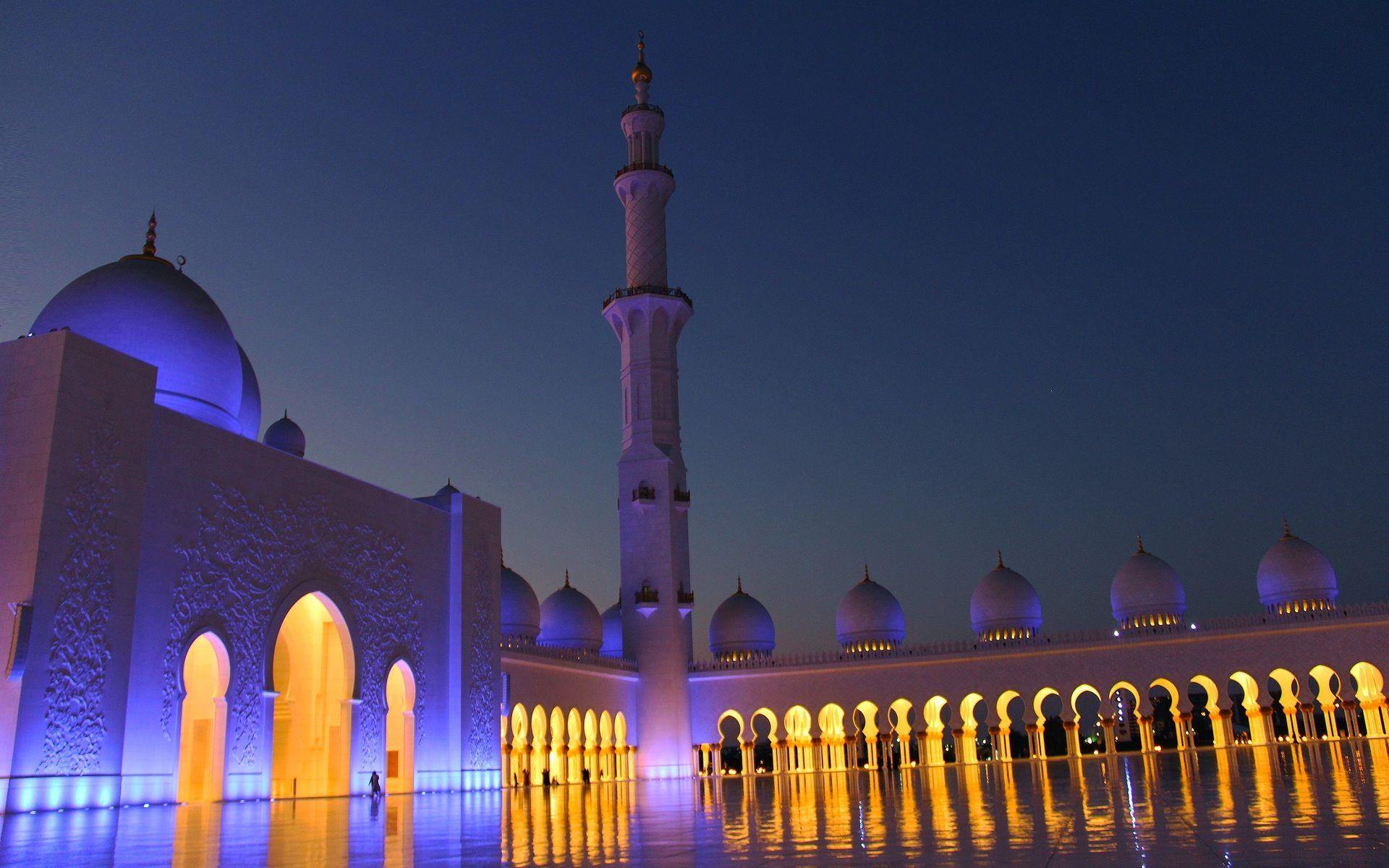 Sheikh Zayed Grand Mosque 1080P Resolution HD 4k