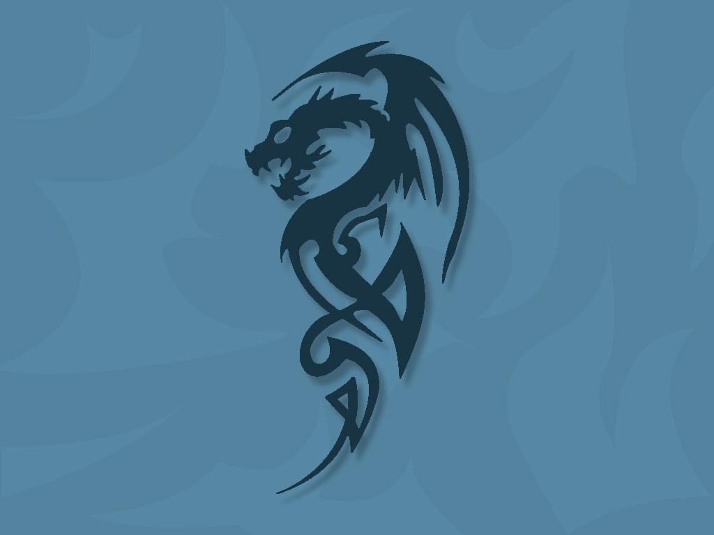 Simplistic Dragon Tattoo. Tattoos. Dragons, Tattoo