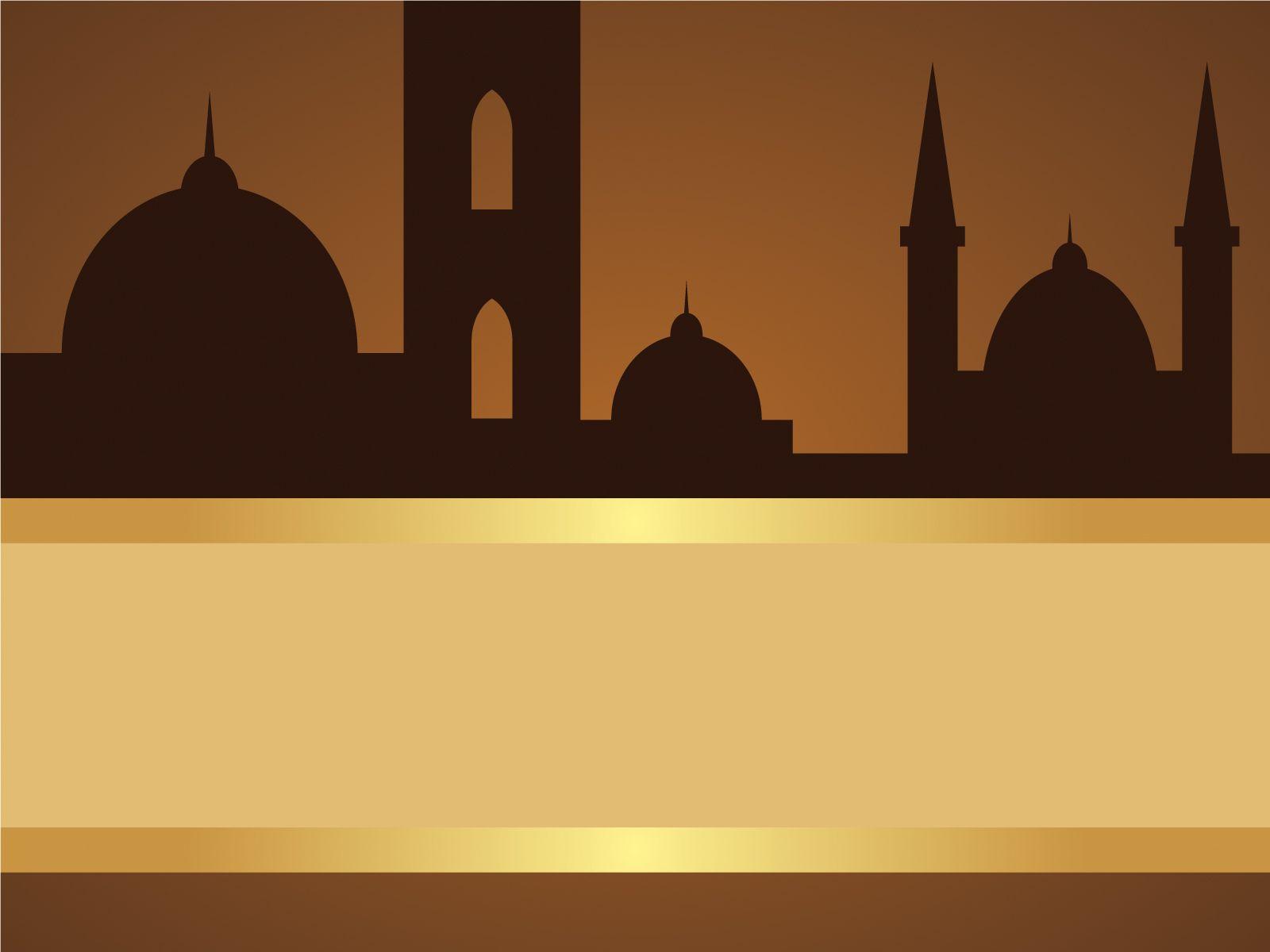 Islamic Mosque Sunset Powerpoint Templates For Free Riset
