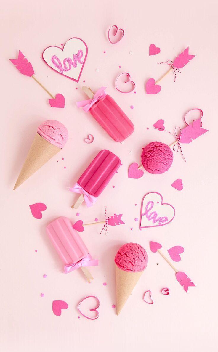 Ice Cream and Popsicles Download more cute Pink #iPhone +