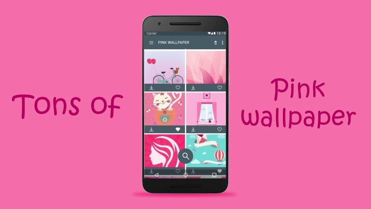 Pretty Pink Wallpaper Cute for Android