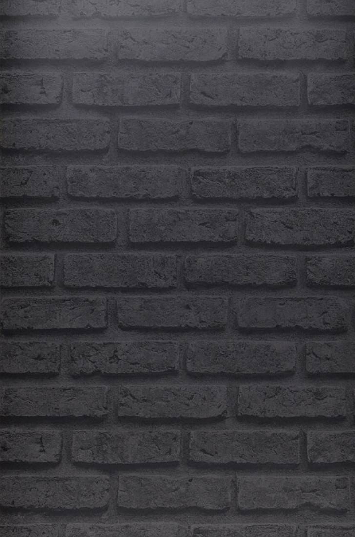 Wallpaper City Brick (Dark grey, Black grey)