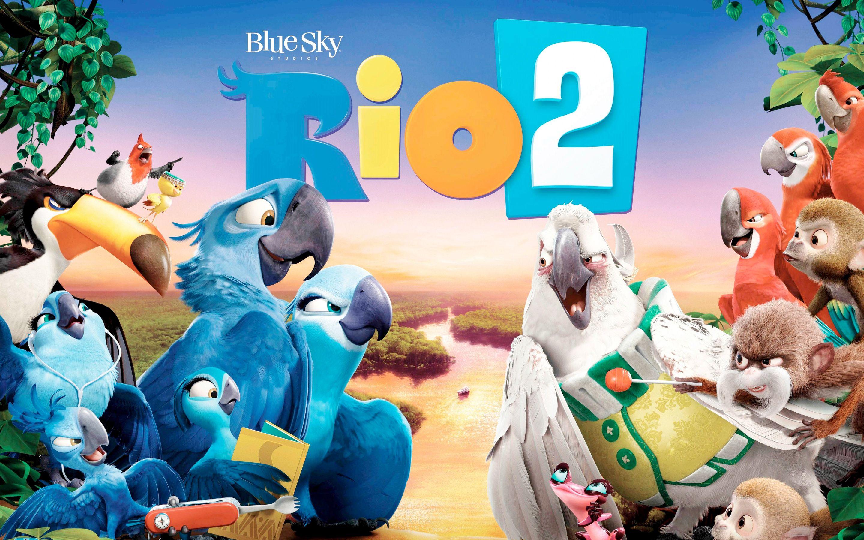Rio 2 Movie Banner Wallpaper