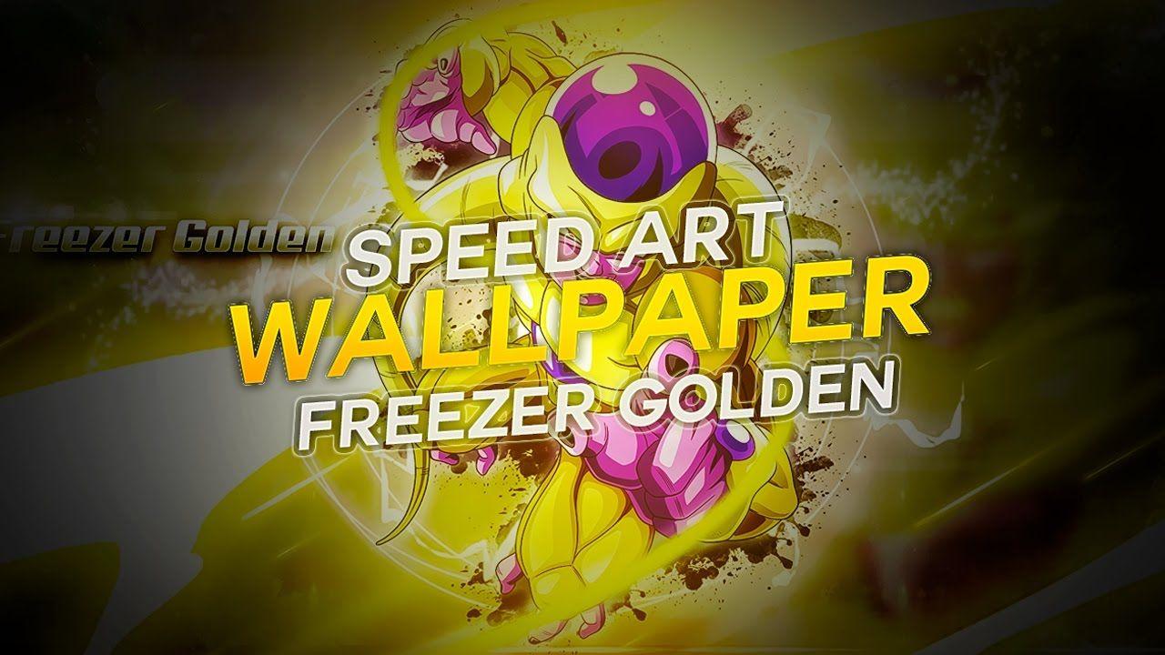 Speed Art Wallpaper Freezer Golden + Descarga