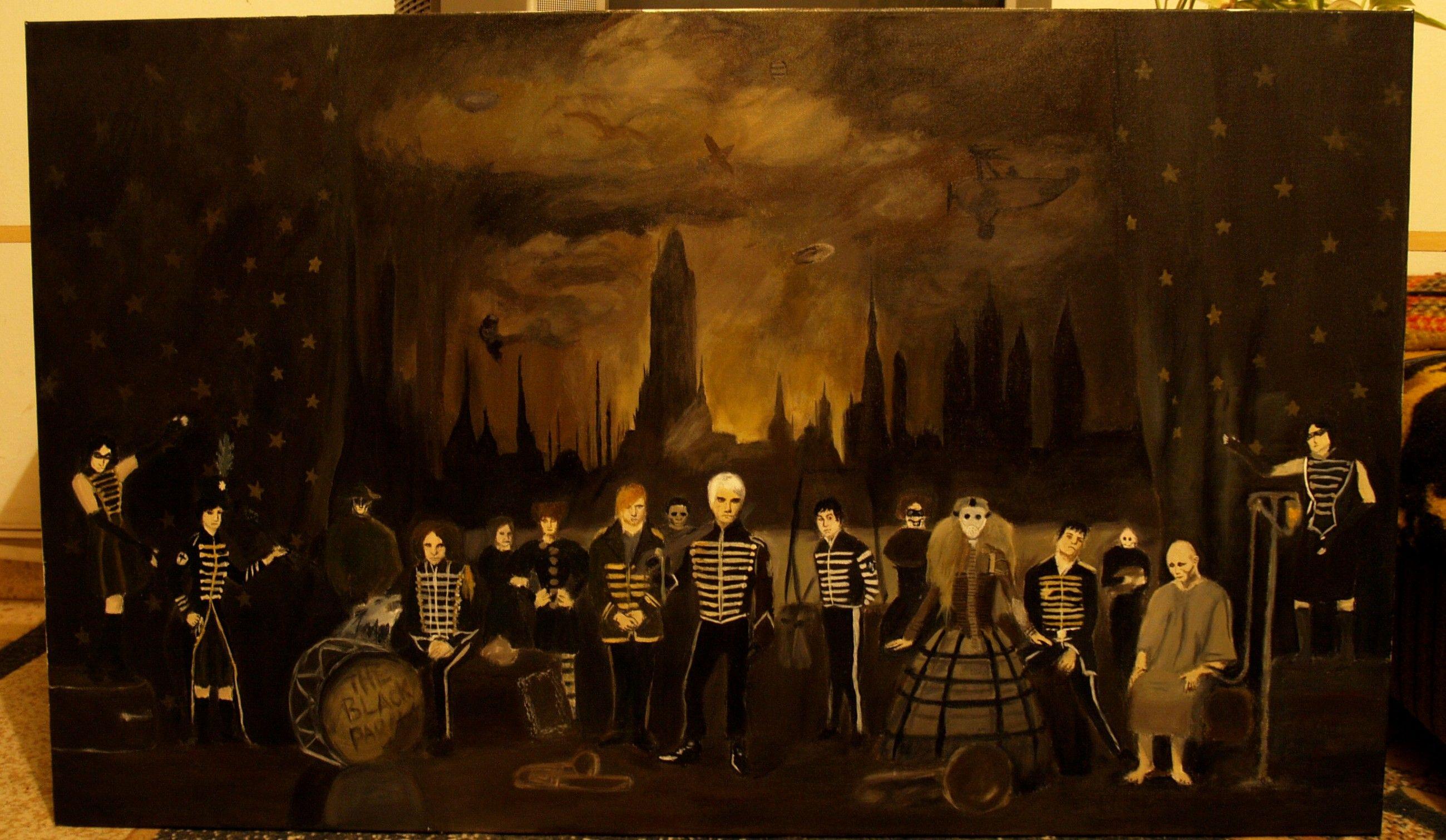 My Chemical Romance Wallpaper Black Parade