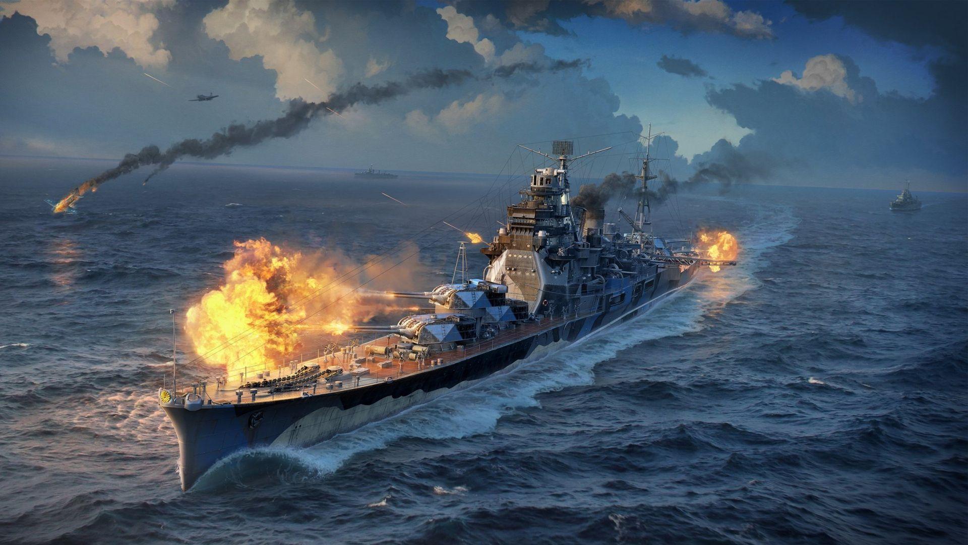 Wallpaper world of warships, wargaming net, wows. Tanks