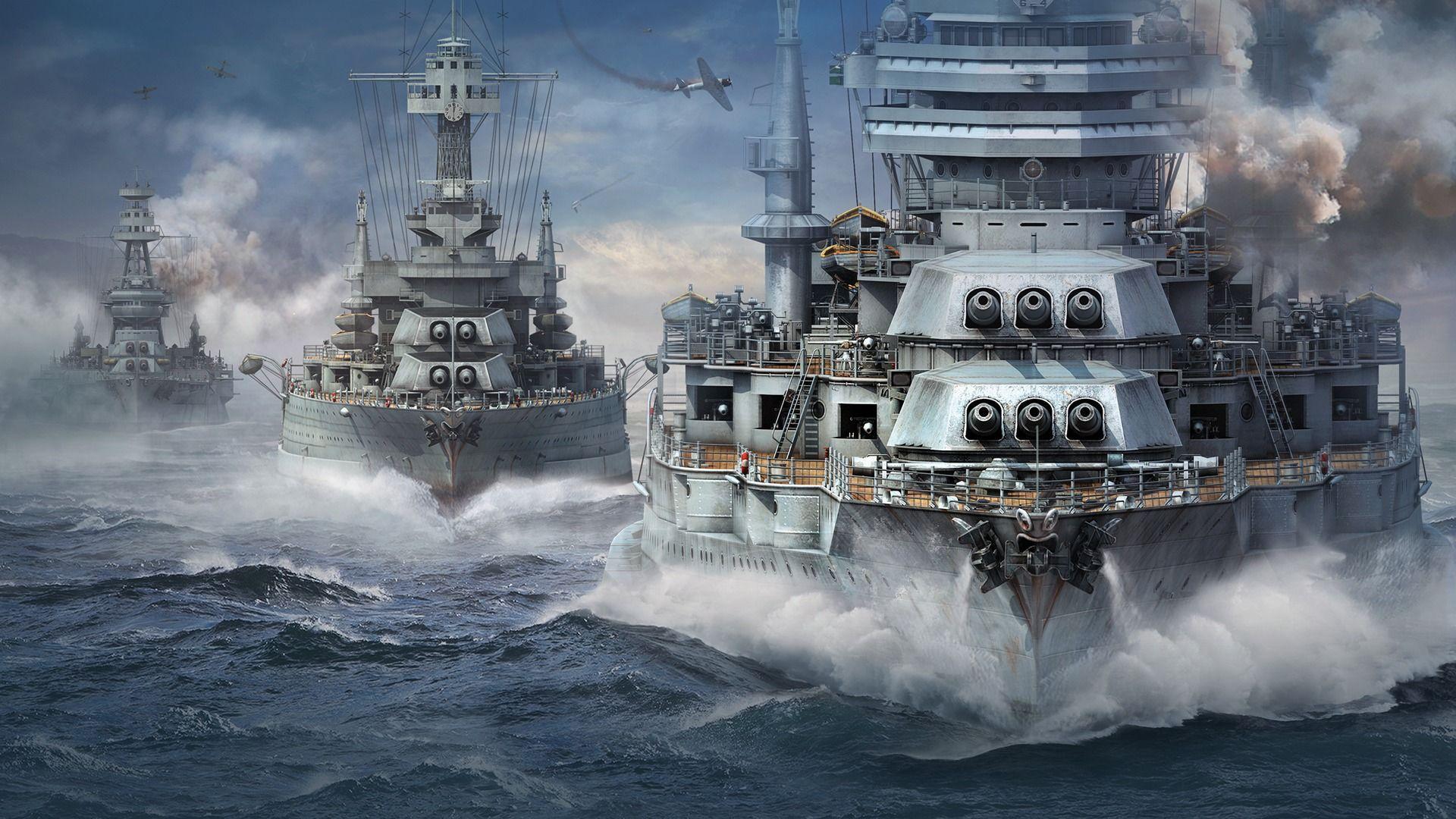 uss iowa artwork world of warships