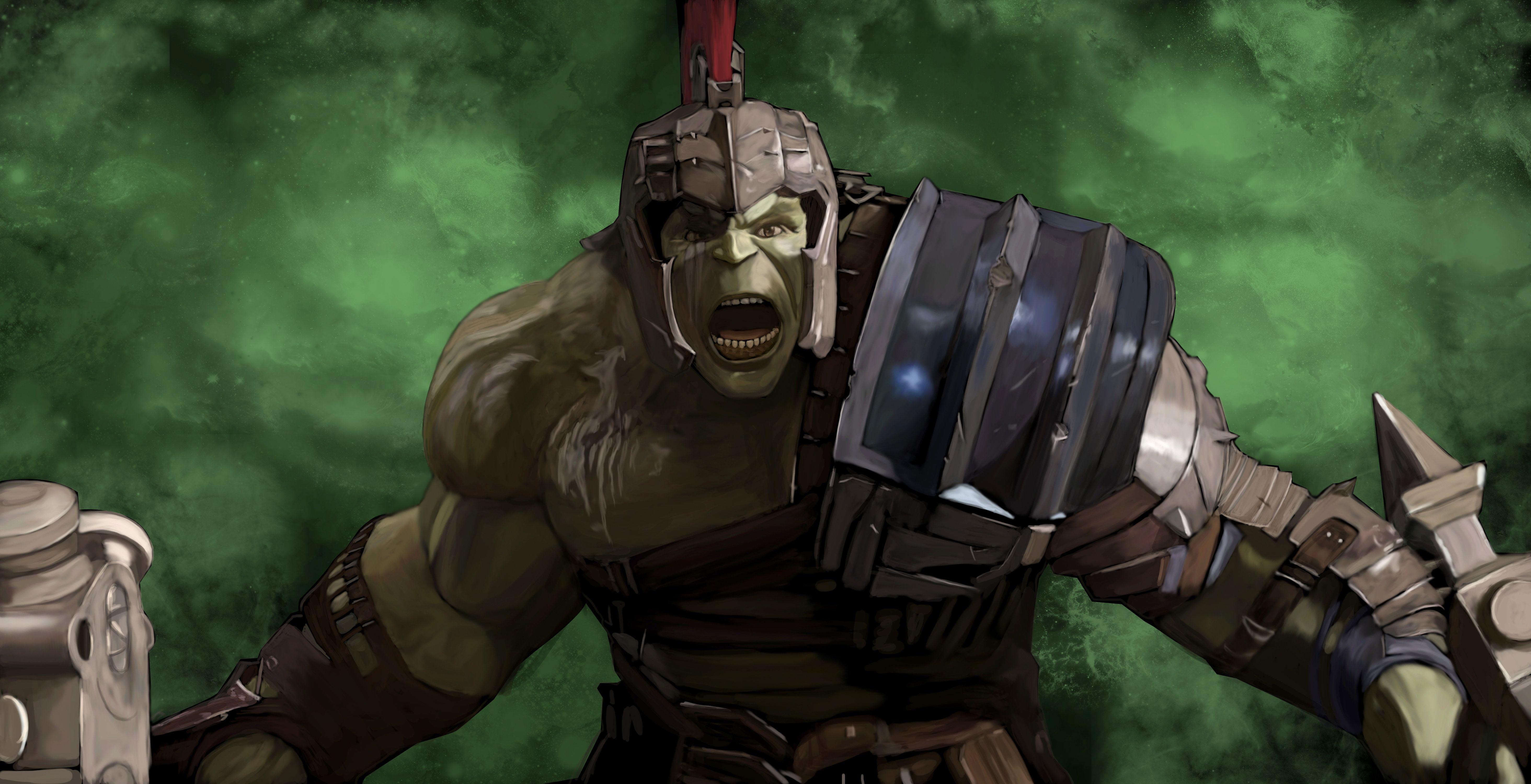 Hulk Gladiator Artwork, HD Movies, 4k Wallpaper, Image