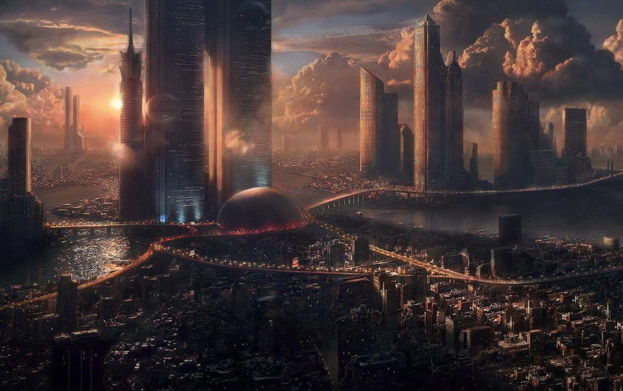 Futuristic City wallpaper. Futuristic City