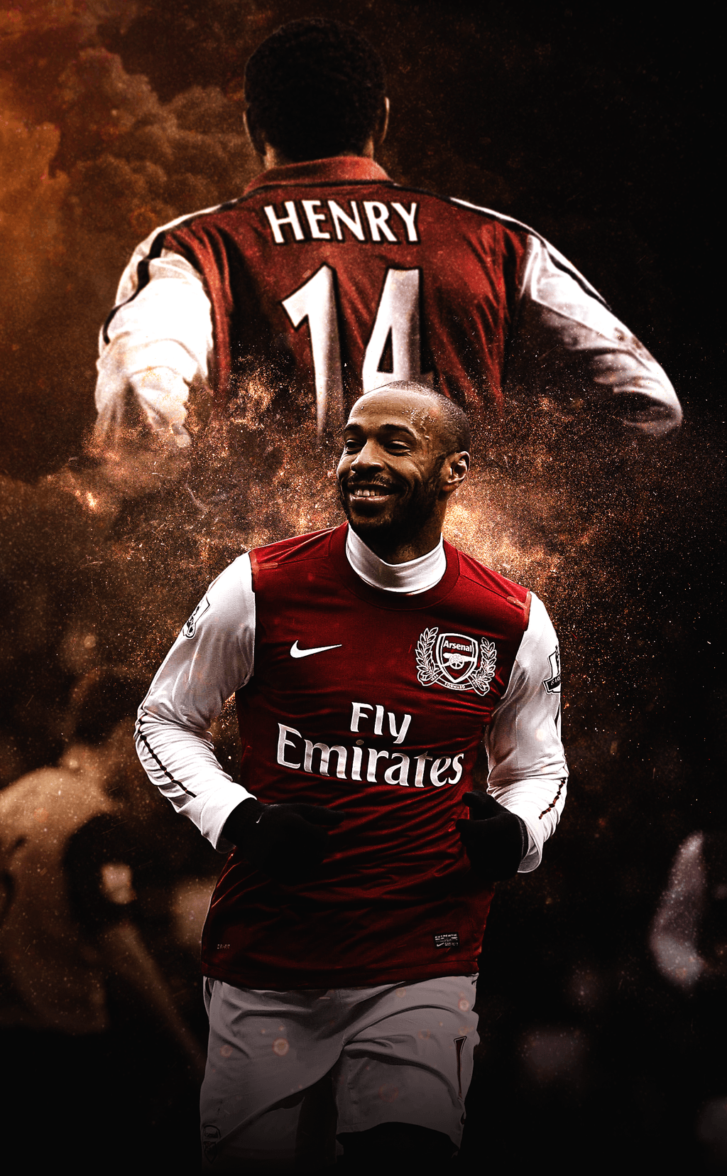 Thierry Henry mobile wallpaper