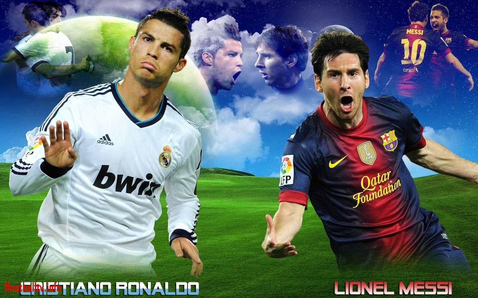 Best Of Lionel Messi and Cristiano Ronaldo Wallpaper HD