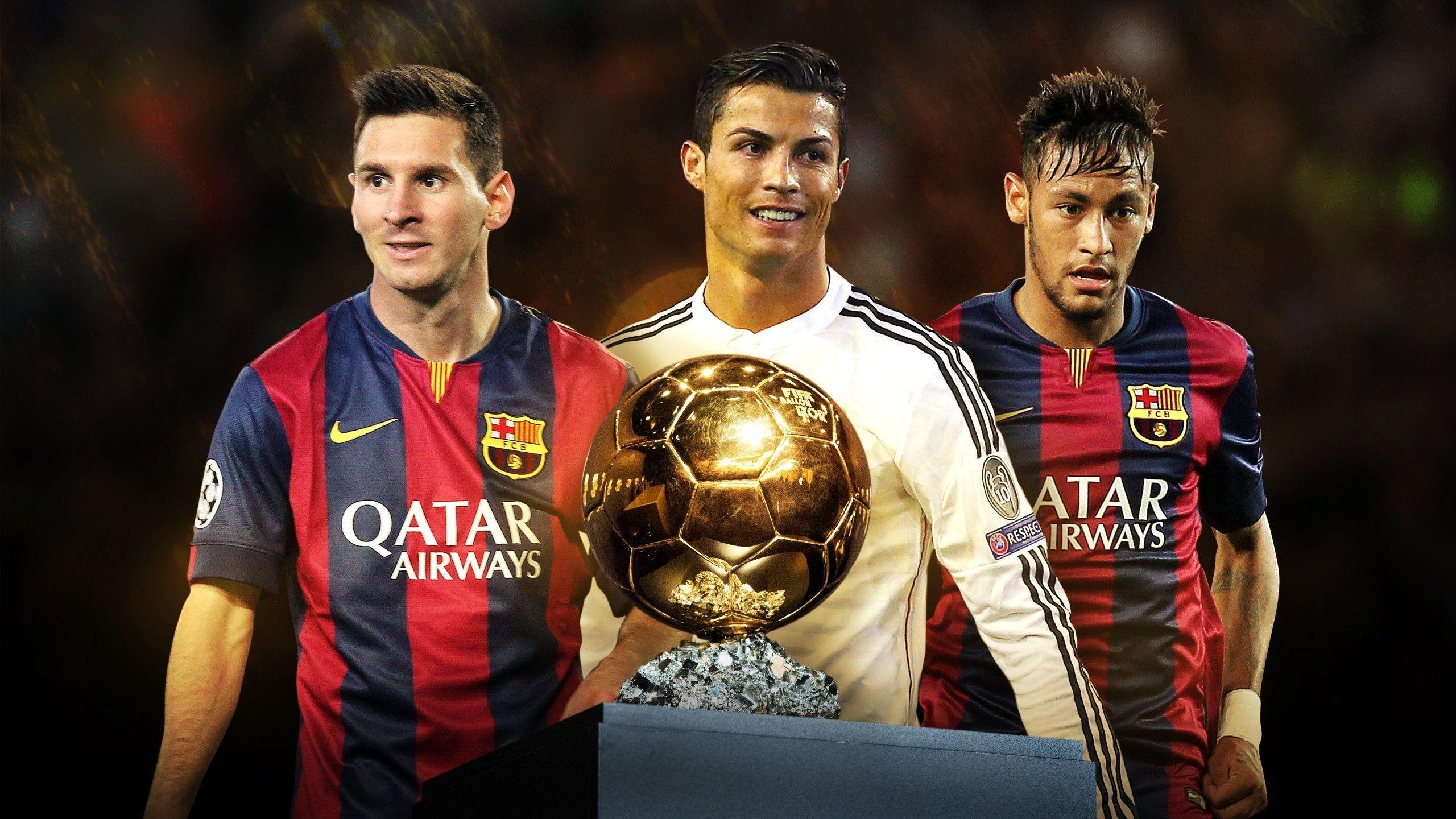Messi Ronaldo Neymar HD Wallpaper