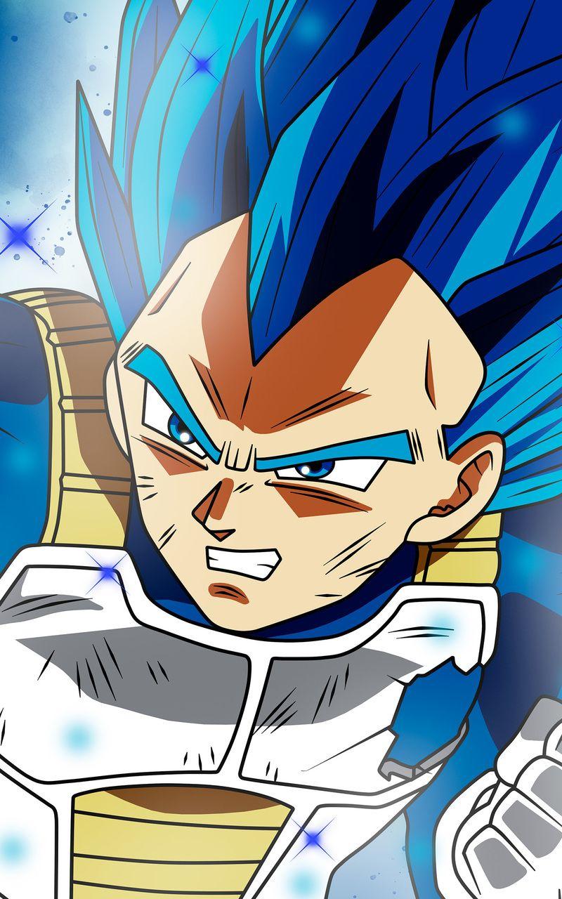 Anime Dragon Ball Super Vegeta SSJ Blue Full Power Nexus 7