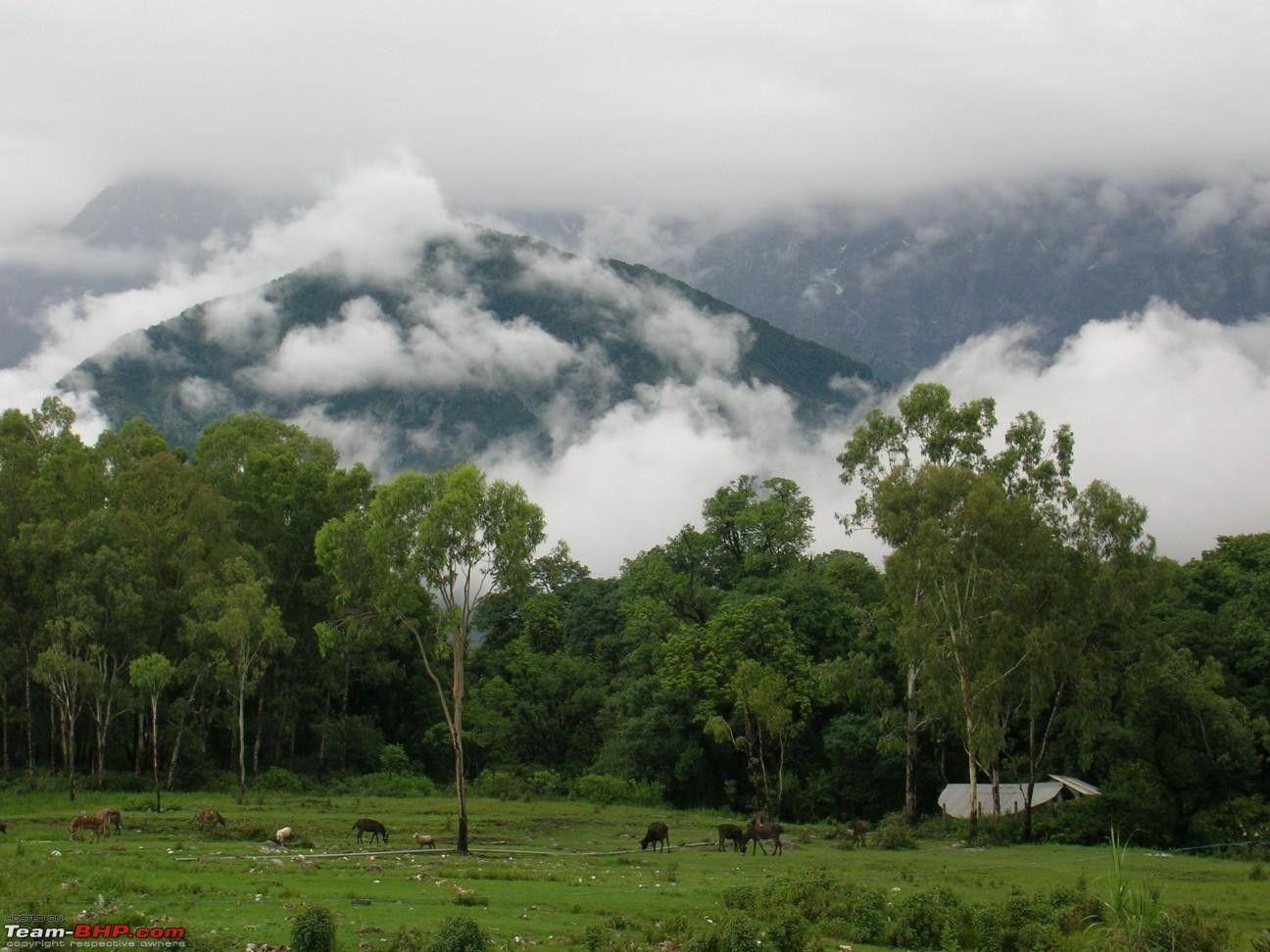 Mountains: Rain Beauty Hills Cute Mountain Monsoon Green Clouds