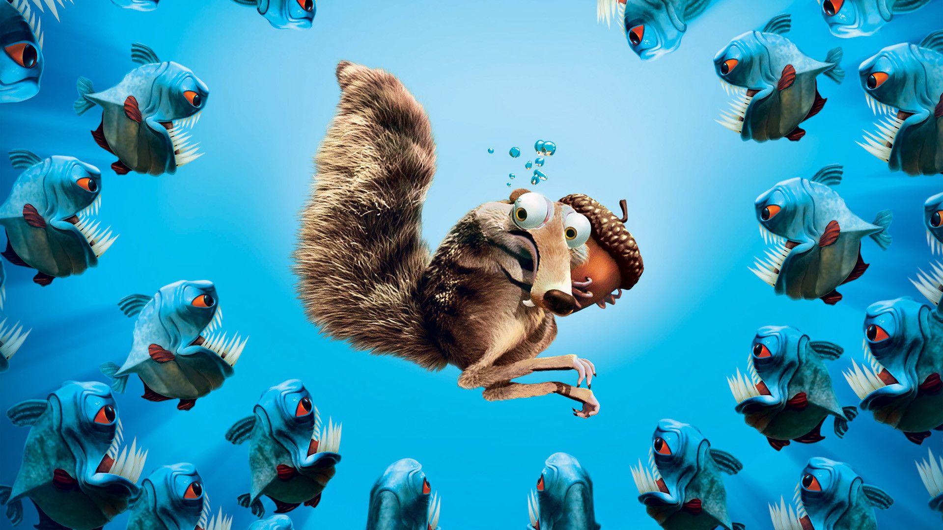 Scrat in Ice Age Wallpaper