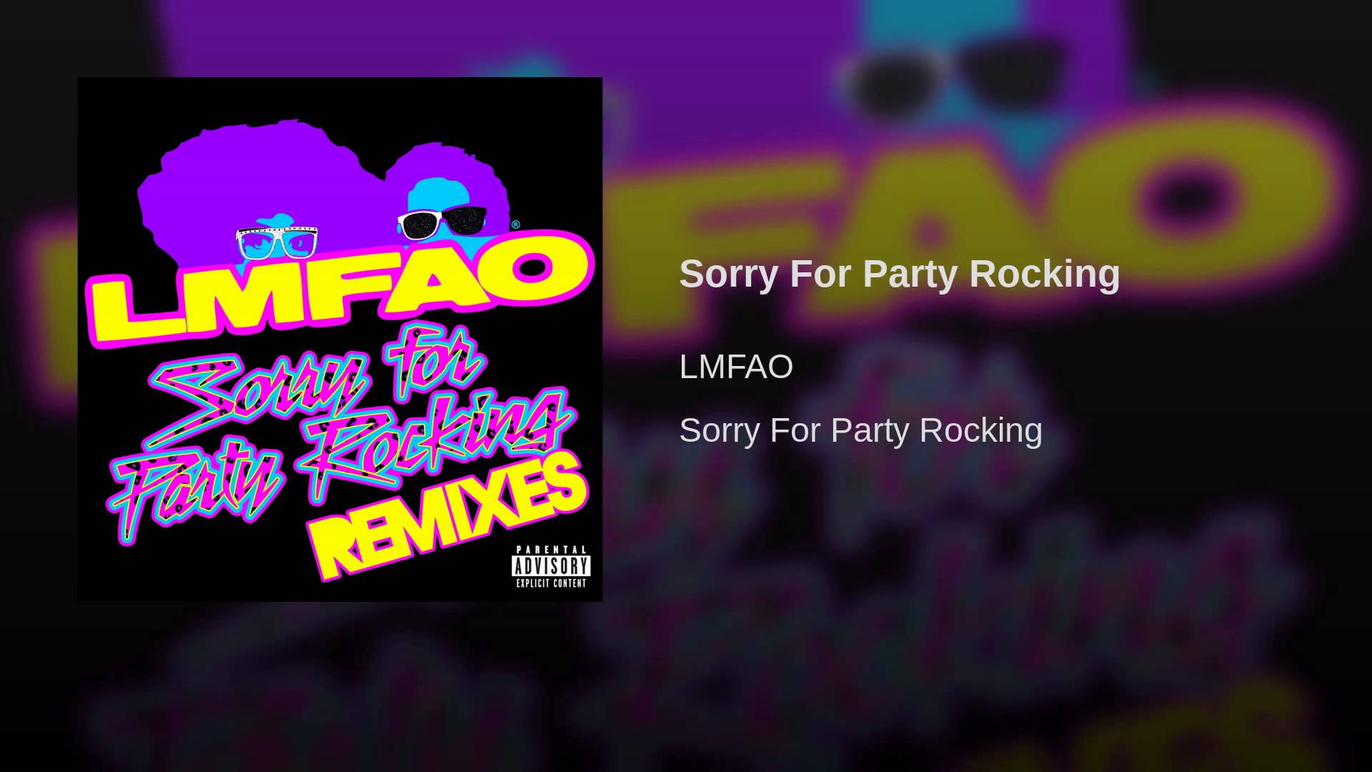 Sorry For Party Rocking (Wolfgang Gartner Remix)