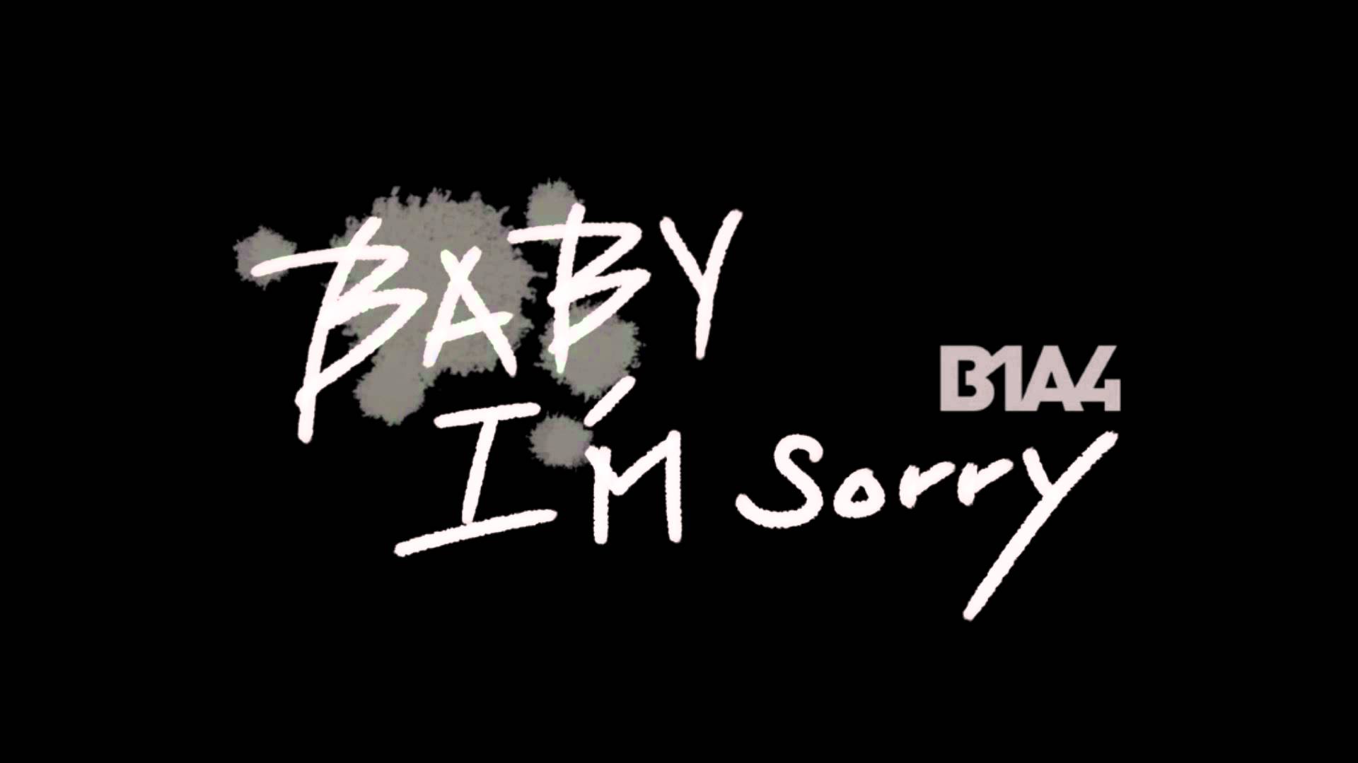 Sorry Baby Image HD