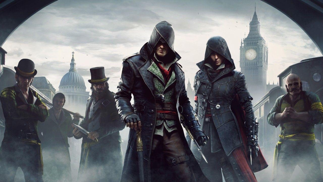 Wallpaper Assassin's Creed, Syndicate, Gang, Games