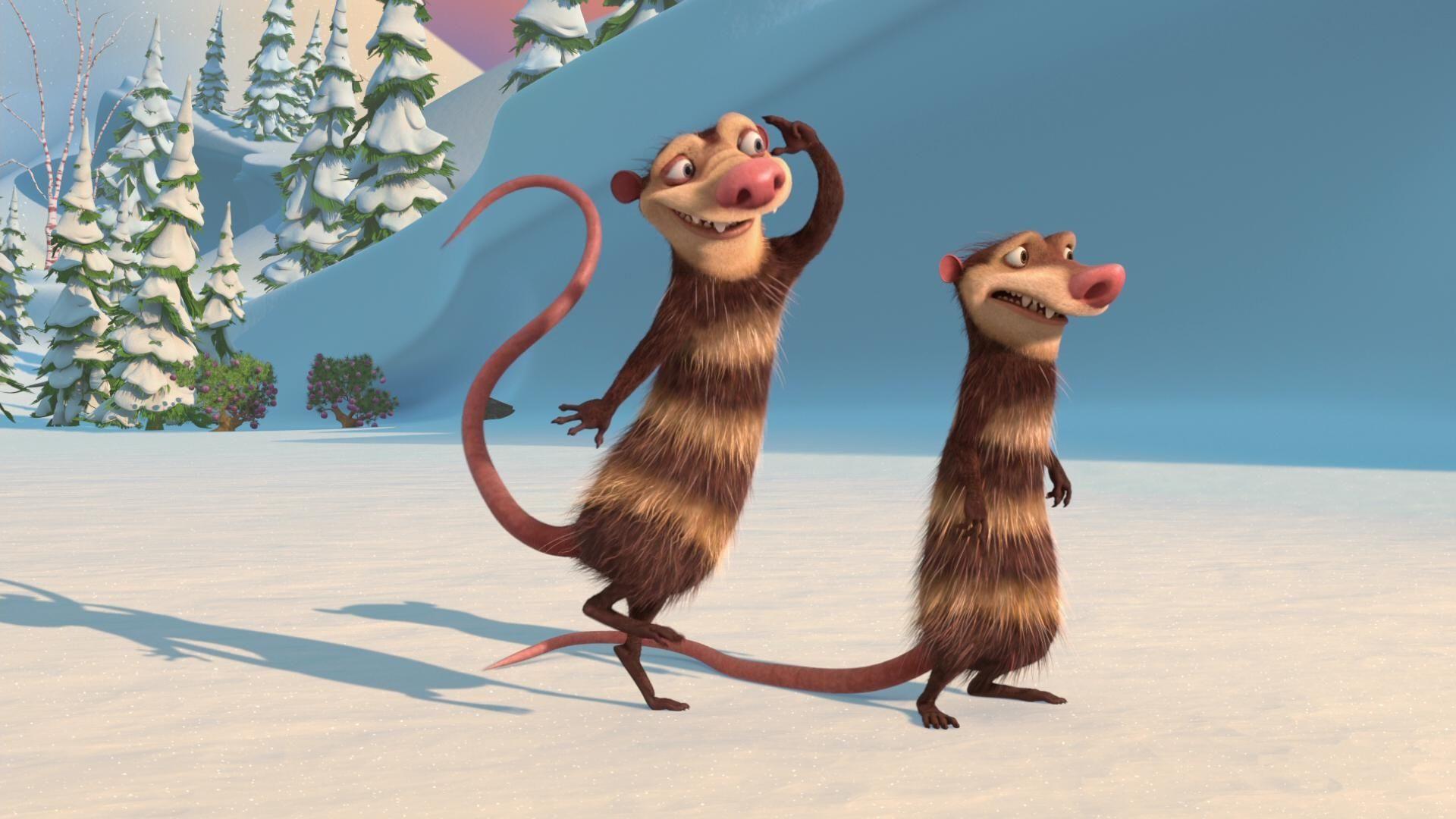 Ice Age Crash And Eddie Rats
