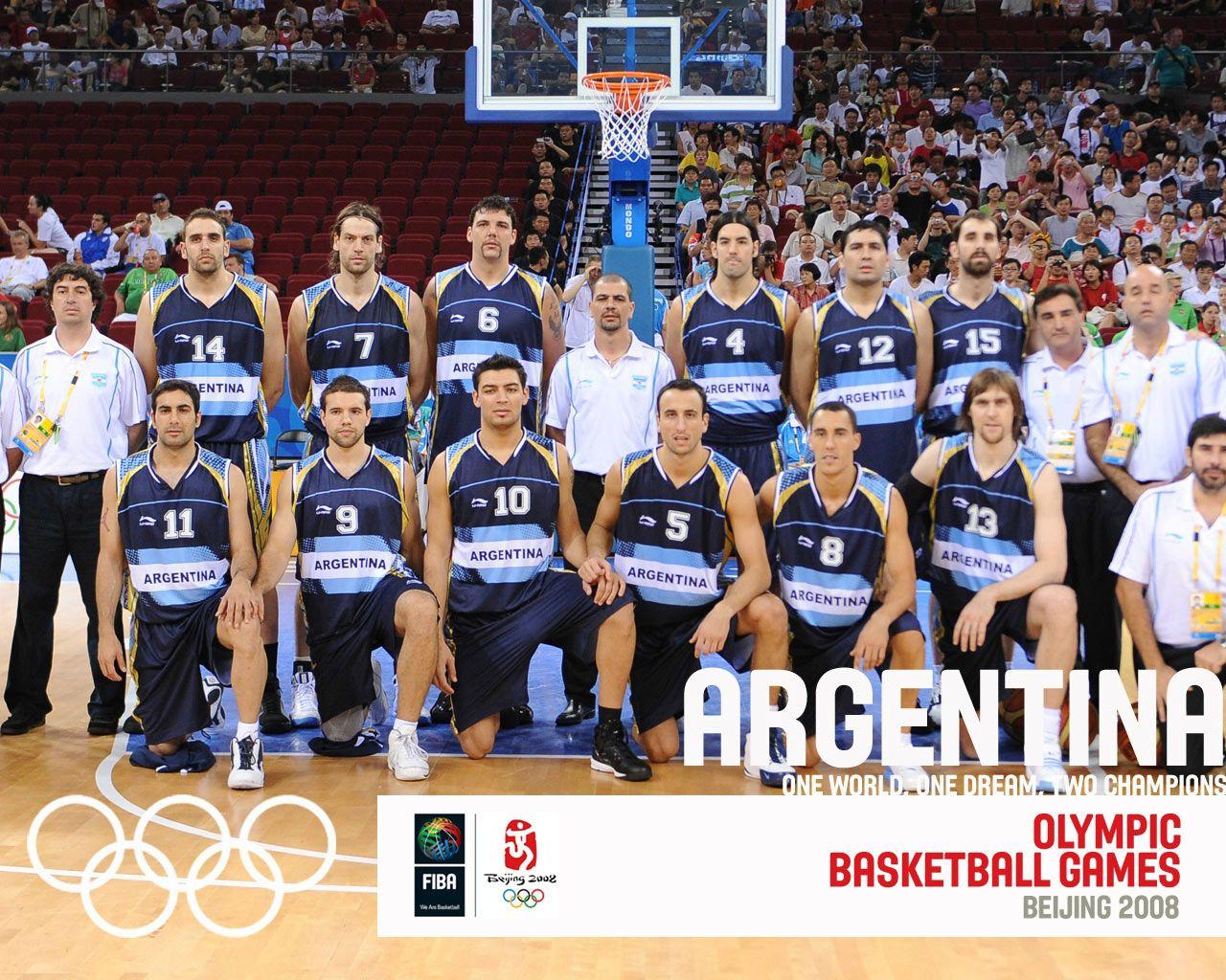 argentina basketball olympic team 2008 photo