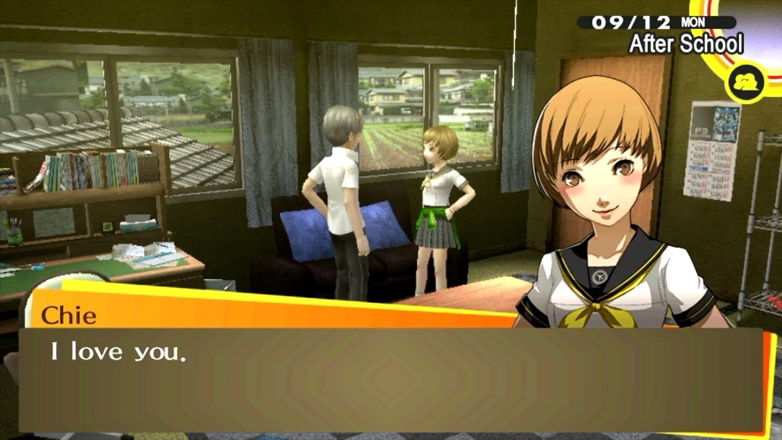 HD] [PS Vita] Persona 4 Golden Satonaka Social Link [Chariot