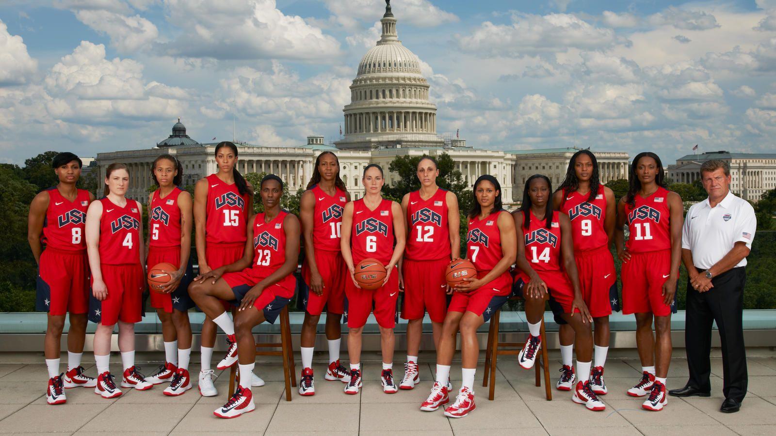 USA Men's and Women's Basketball Teams Photographed at Nike WBF