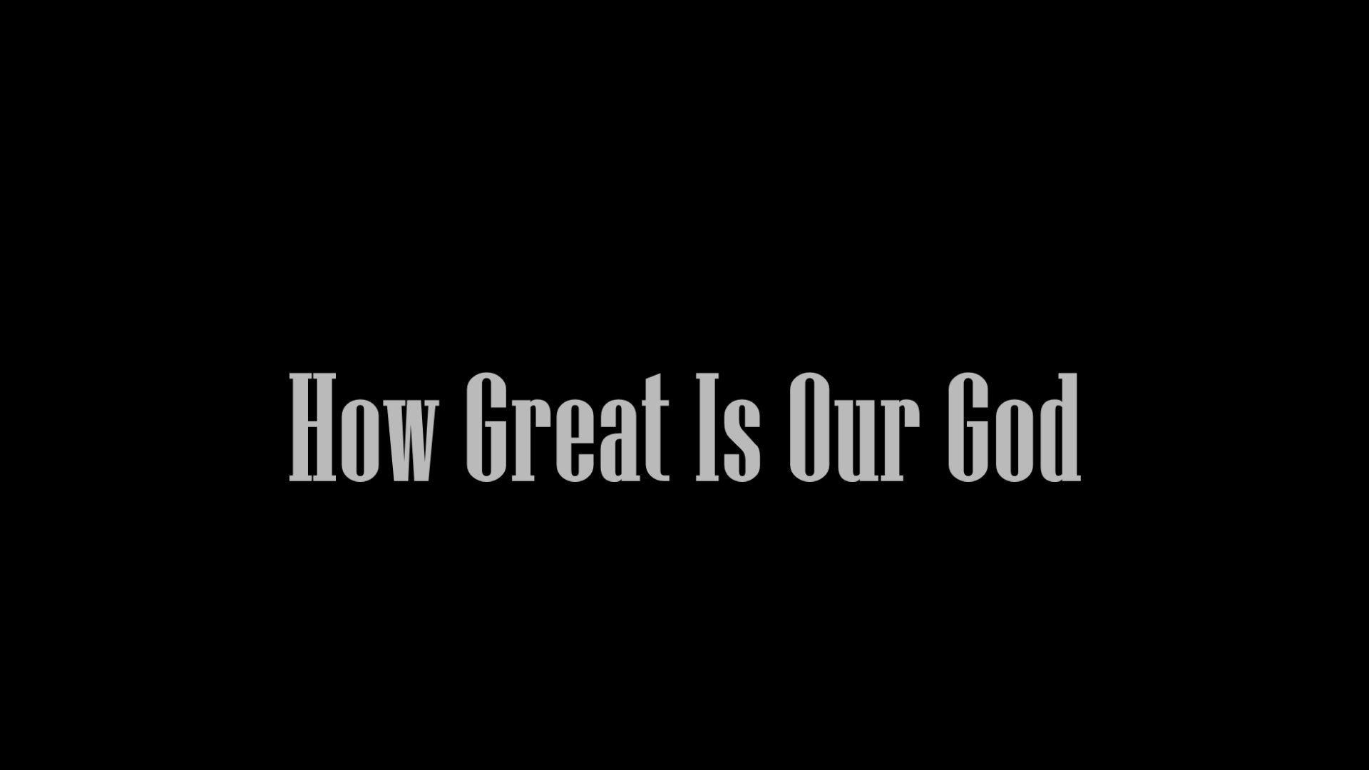 How Great Is Our God (R&B Instrumental)