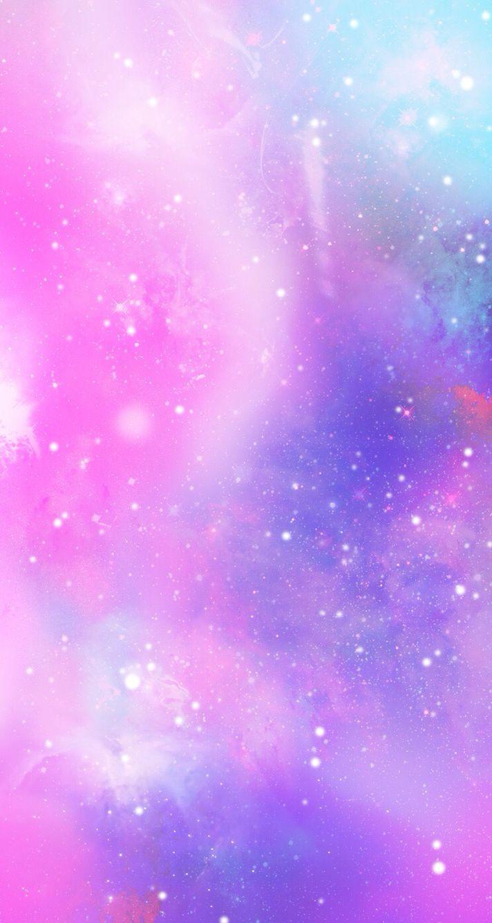 Galaxy, HD, Wallpaper, iPhone, Pretty, Purple, Pink. phone
