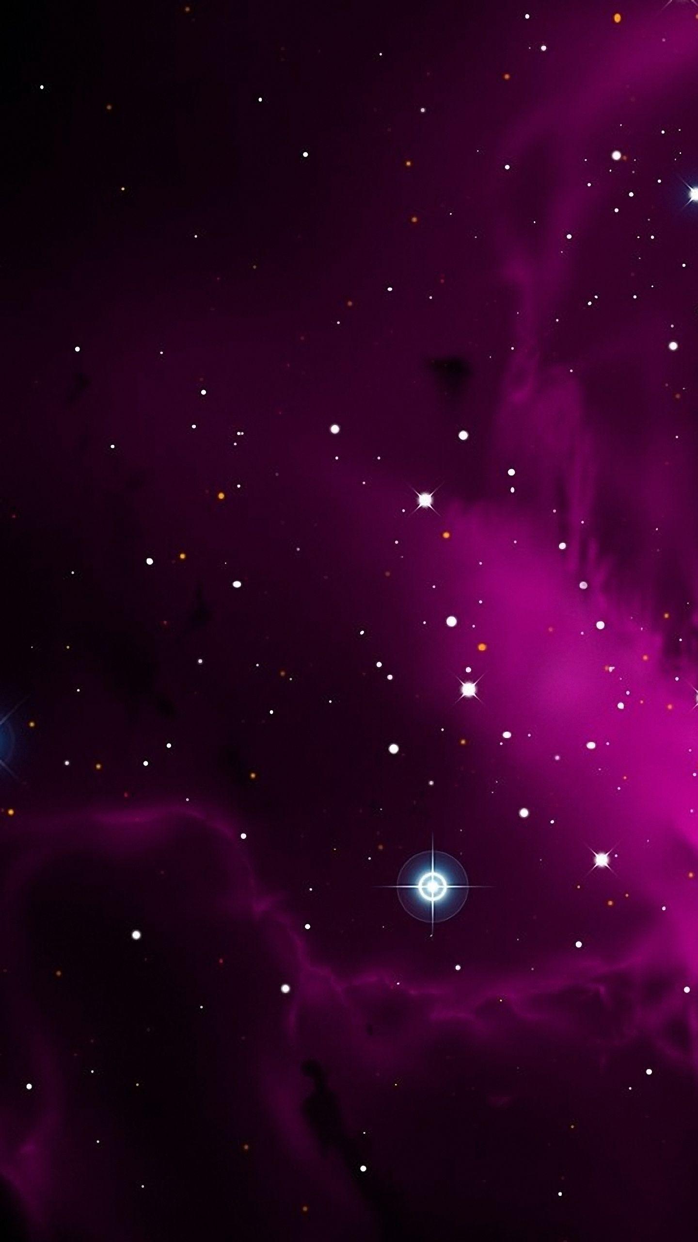 HD 1440x2560 purple galactic cloud galaxy note 4 wallpaper. Sanat
