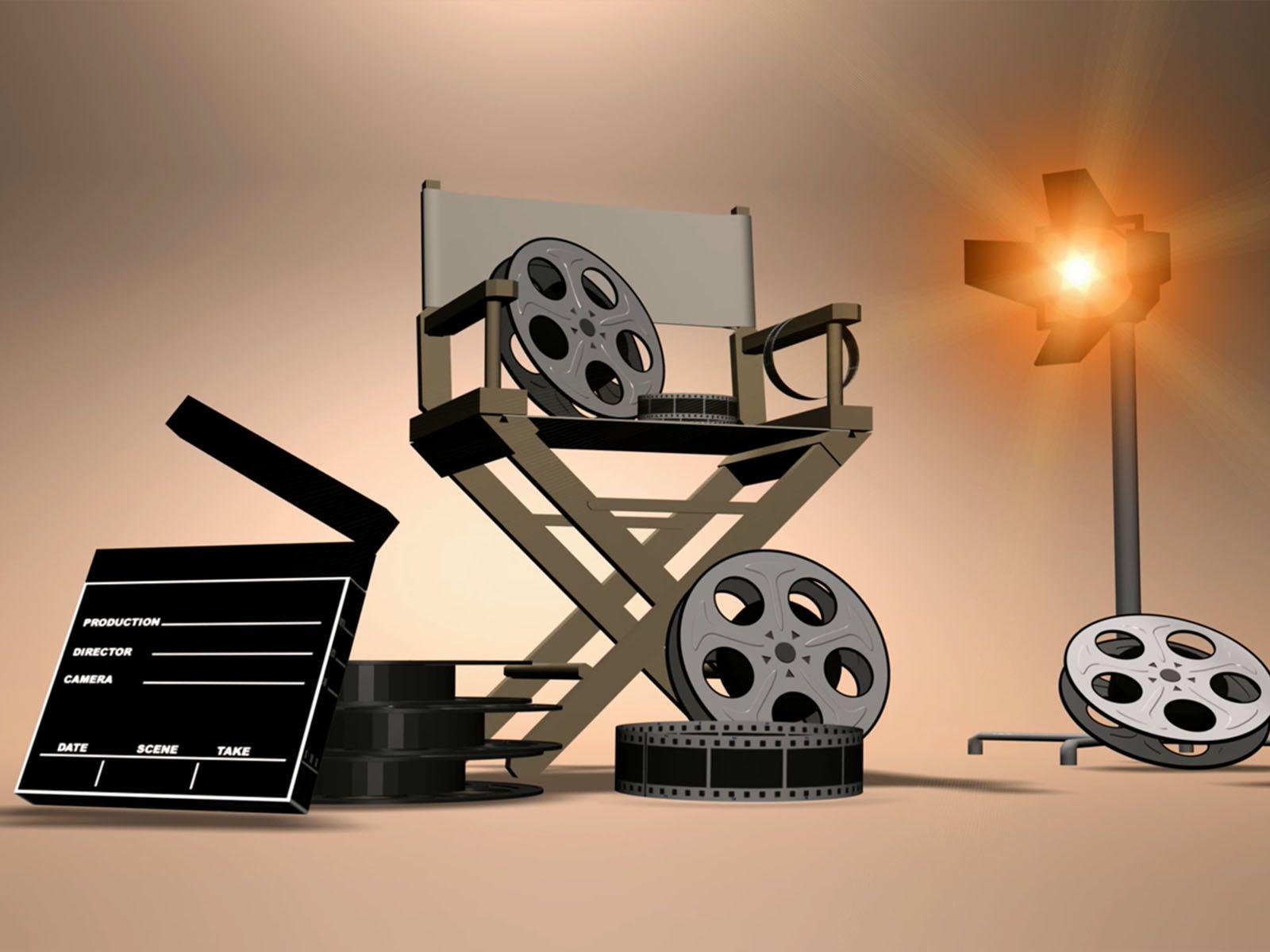 Powerpoint Backgrounds Movie Theme Wallpaper Cave