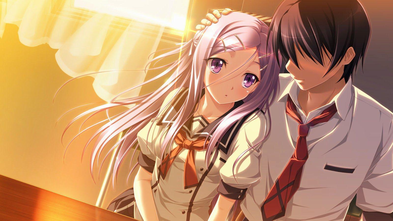 Anime Sweet Couple Wallpaper HD