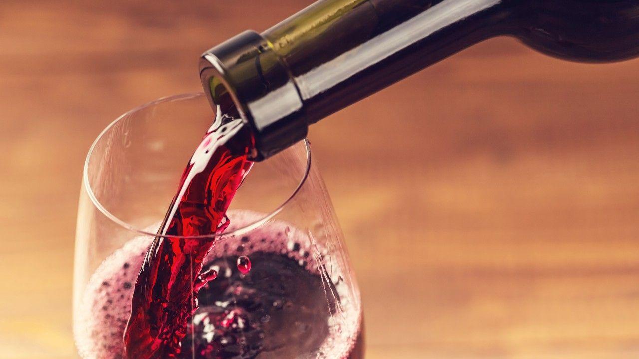 Wallpaper Red wine, Glass, Bottle, 4K, Lifestyle / Most Popular