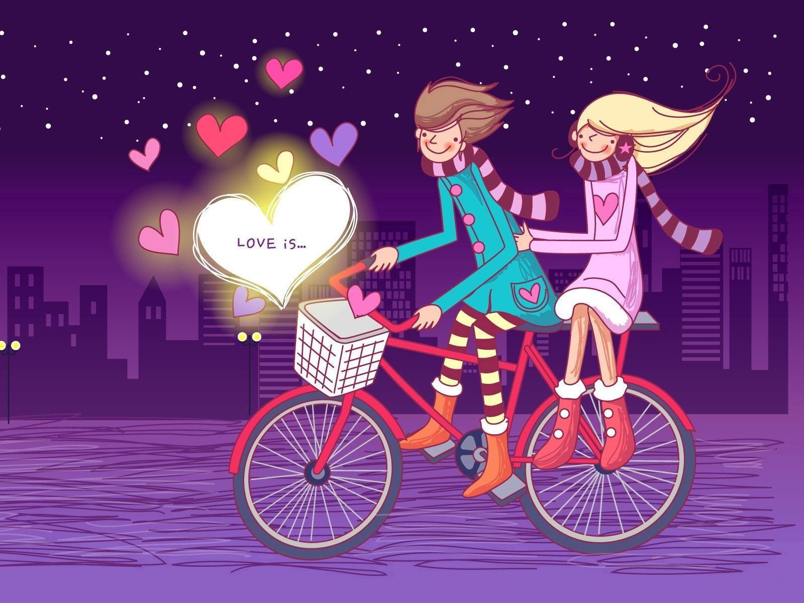Romantic Couples Anime Wallpaper (Collection Pack 9) Photo