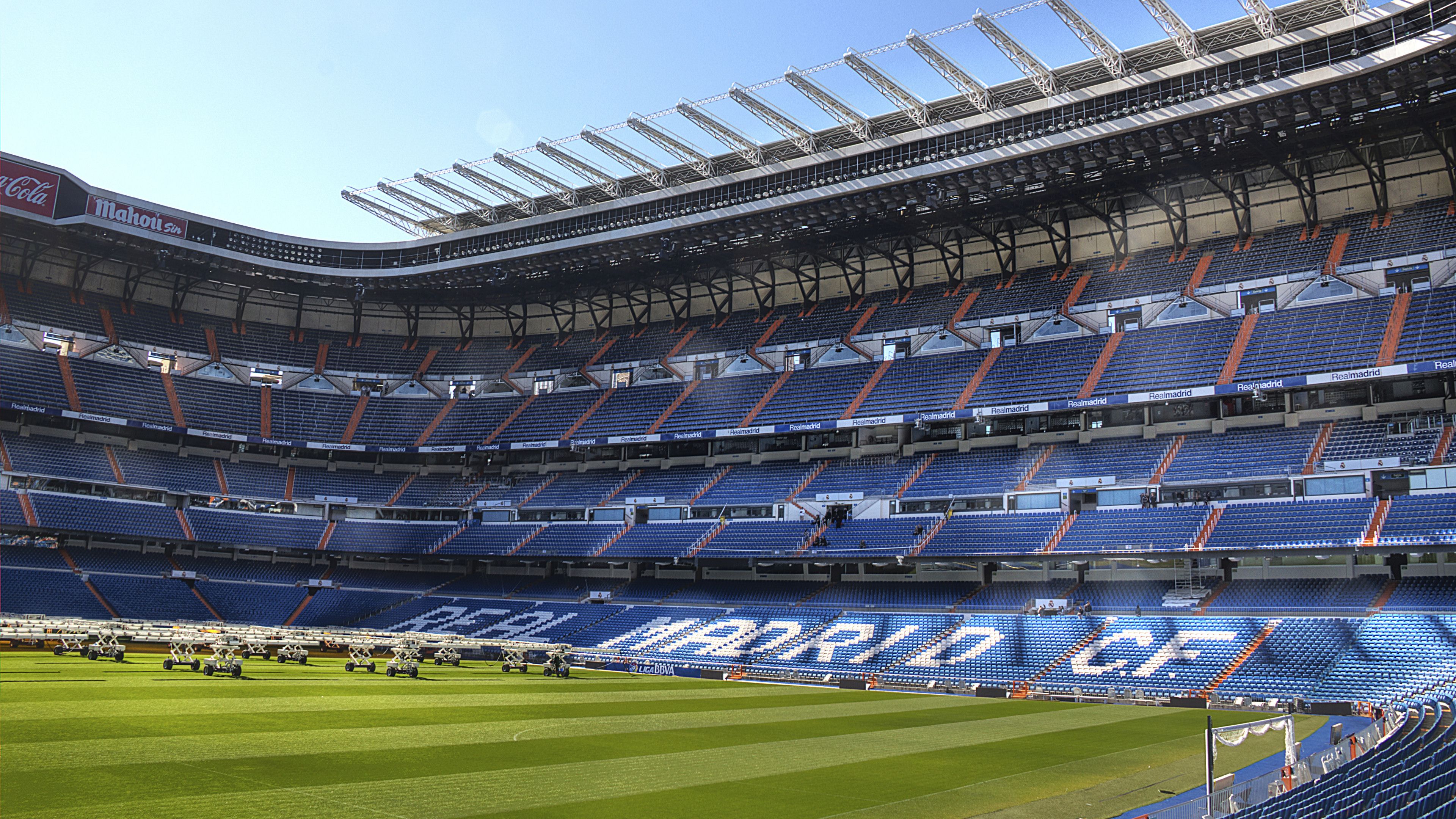 Santiago Bernabeu stadium background photo