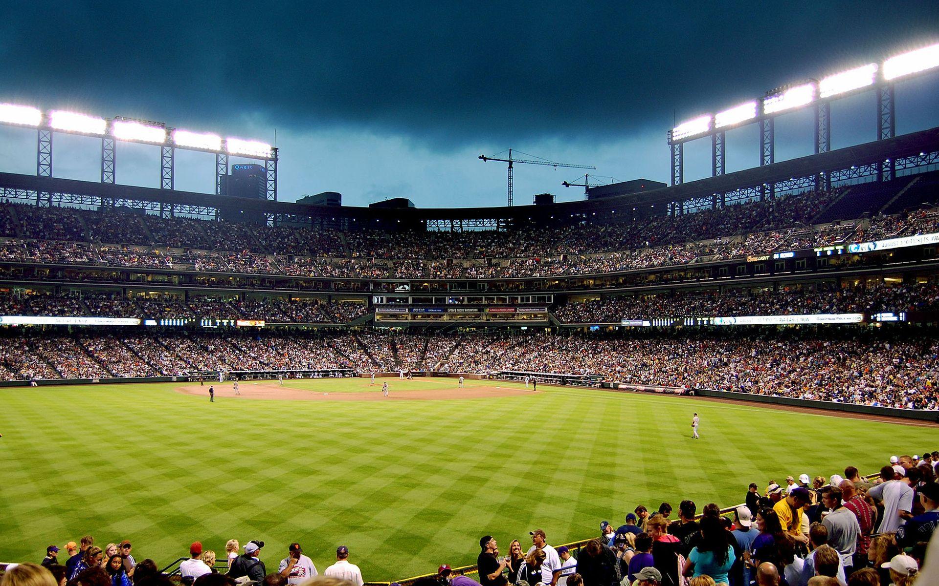 Baseball Stadium Background for Desktop