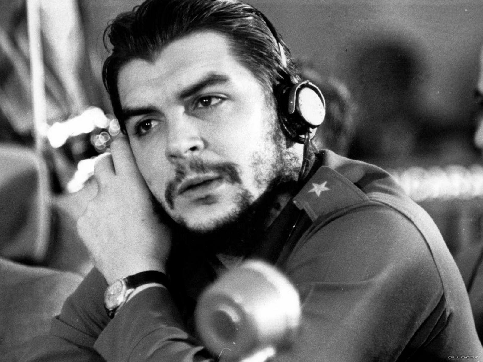 Wallpaper ernesto Che Guevara, El Che, revolutionary, headphones